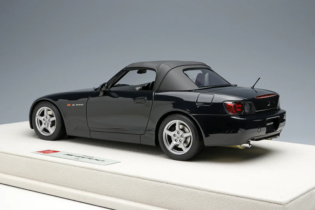 EIDOLON EML110C 1/18 Honda S2000 AP1 1999 Berlina Black Resin Model