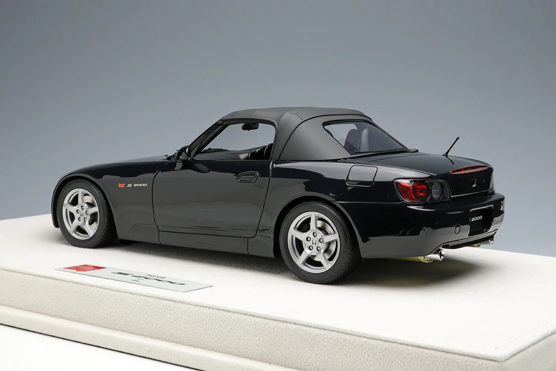 EIDOLON EML110C 1/18 Honda S2000 AP1 1999 Berlina Black Resin Model