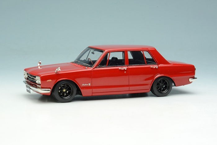 Make Up VISION VM241B 1/43 Nissan Skyline 2000 GT-R PGC10 Red Watanabe 1969
