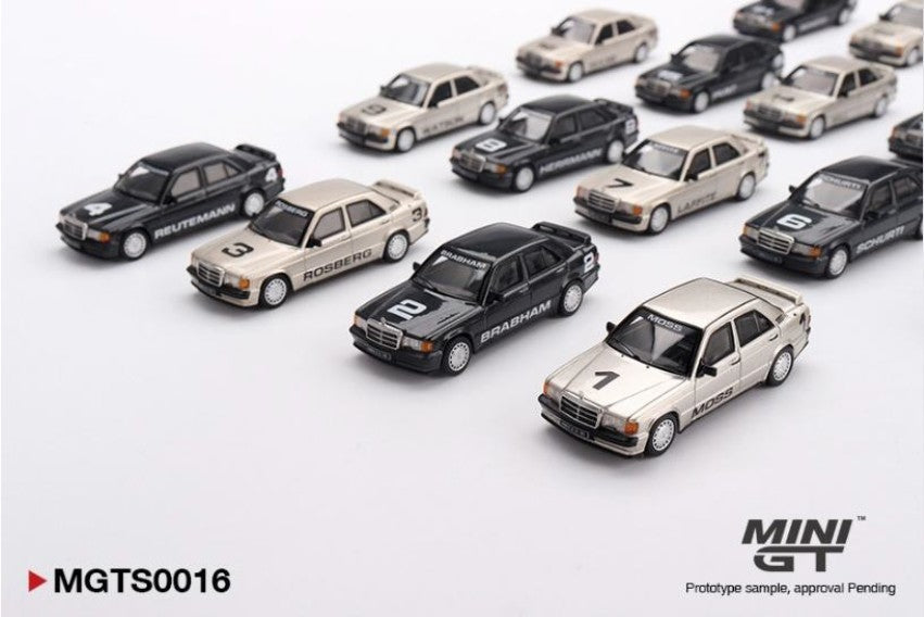TSM MINI GT MGTS0016 1/64 Nürburgring Race of Champions 1984 - 20 car Set