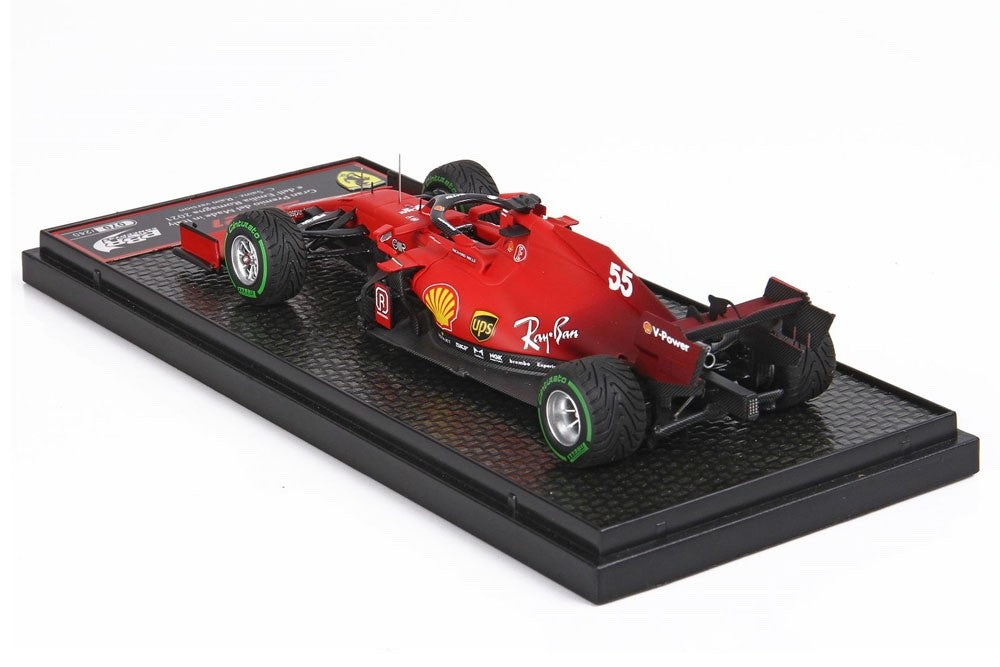BBR BBRC260BRAIN 1/43 Ferrari SF21 Emilia Romagna 2021 Sainz Rain Ltd 240pcs