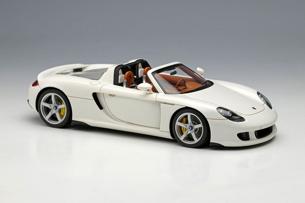 Make Up EIDOLON EM566B 1/43 Porsche Carrera GT 2004 White Resin Model Car