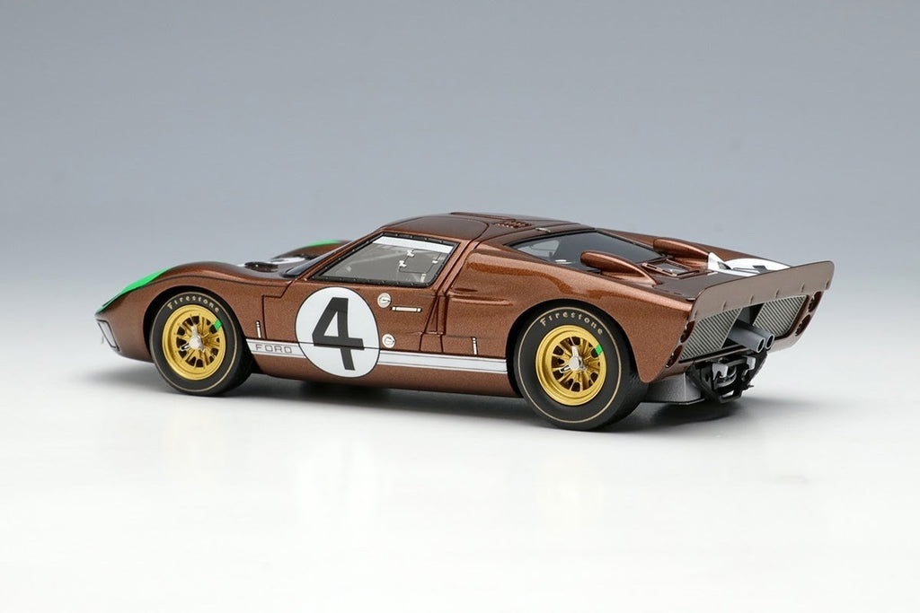 Make Up EIDOLON EM301E 1/43 Ford GT40 Mk.II Holman-Moody 1966 Le Mans 24H #4