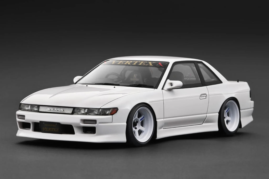 Ignition Model IG3585 1/18 VERTEX Nissan S13 Silvia White Resin