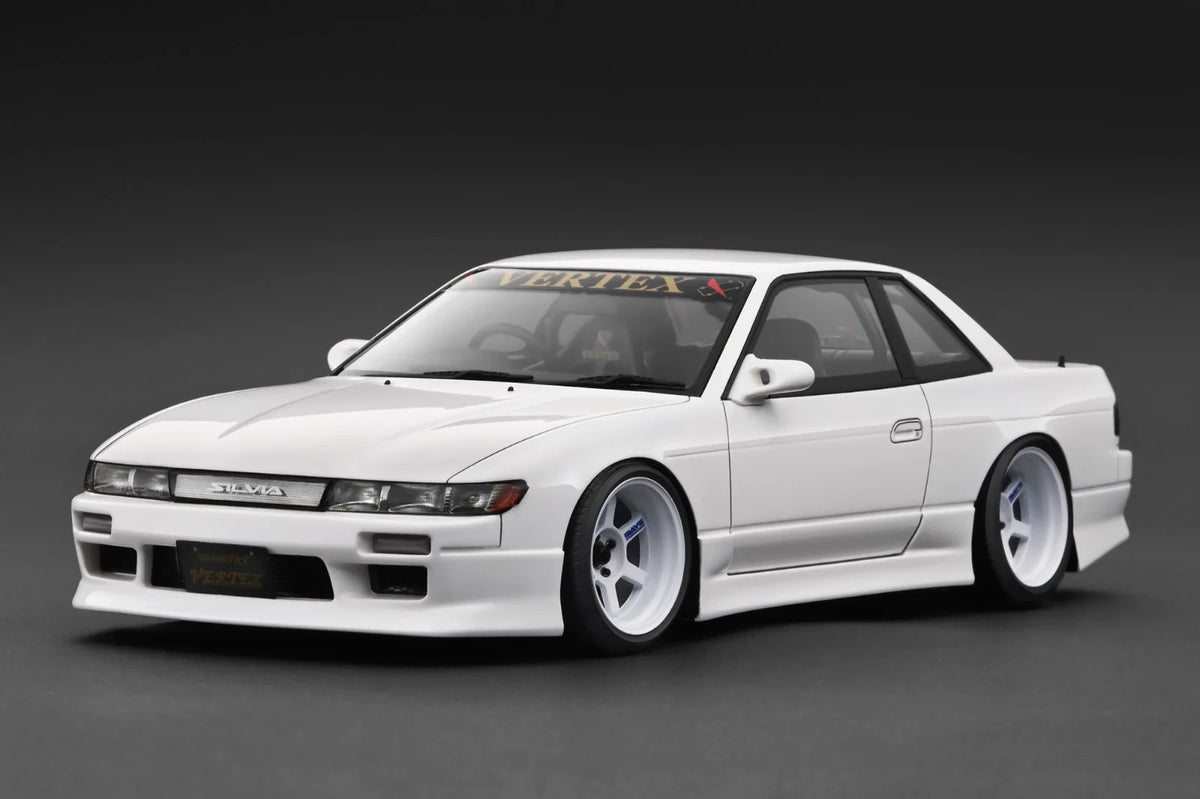 Ignition Model IG3585 1/18 VERTEX Nissan S13 Silvia White Resin