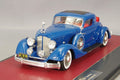 MATRIX MX41601-042 1/43 Packard Twelve Stationary Coupe Dietrich 1934 Blue Resin