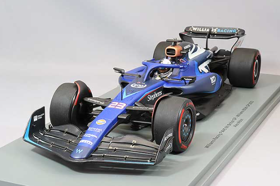 Spark S18S952 1/18 Williams FW45 British GP P8 2023 #23 Multi Resin