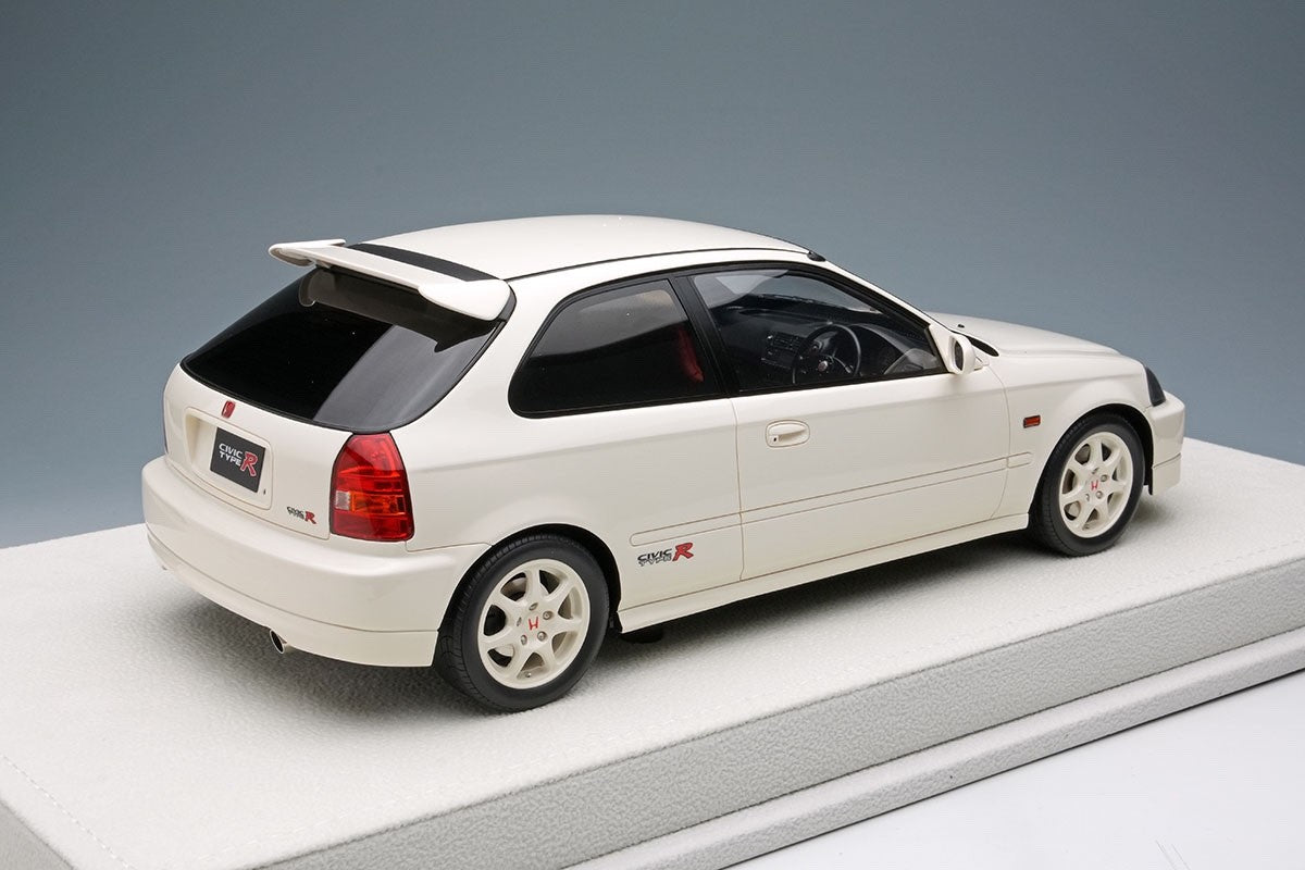 EIDOLON EML115A 1/18 Honda Civic Type R EK9 1997 Championship White Resin