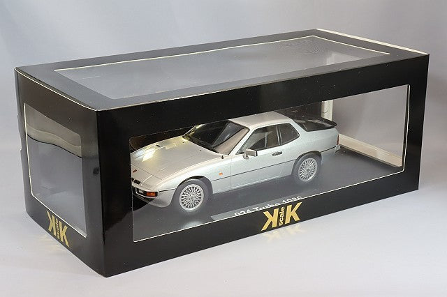 KK Scale KKDC180901 1/18 Porsche 924 Turbo 1986 Silver Diecast
