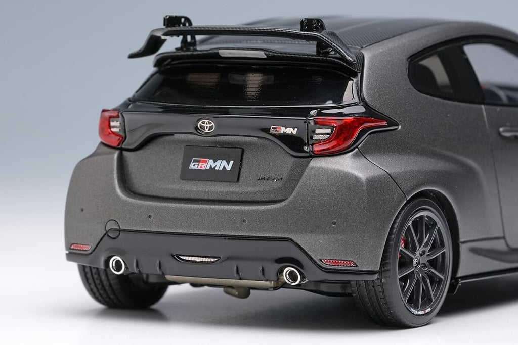 Make Up EIDOLON EM656A 1/43 Toyota GRMN Yaris Circuit Package Matte Steel