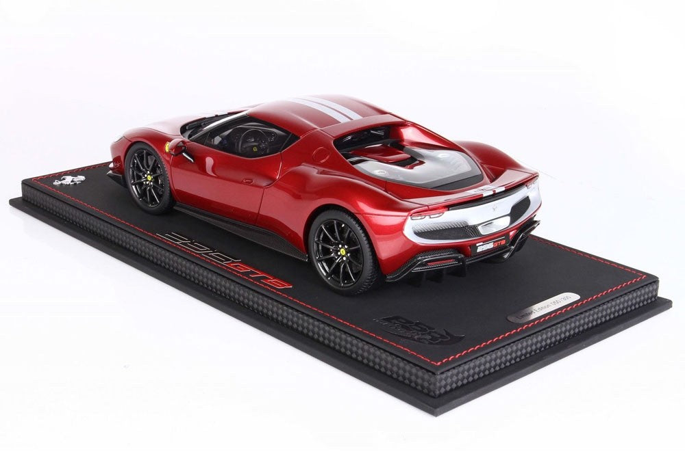 BBR P18211BV 1/18 Ferrari 296 GTB Assetto Fiorano 2021 Rosso Fiorano Ltd 300pcs
