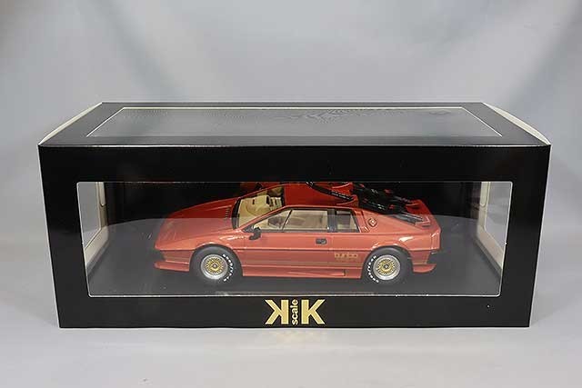KK Scale KKDC181192 1/18 Lotus Esprit Turbo 1981 Copper Gold Ski Set