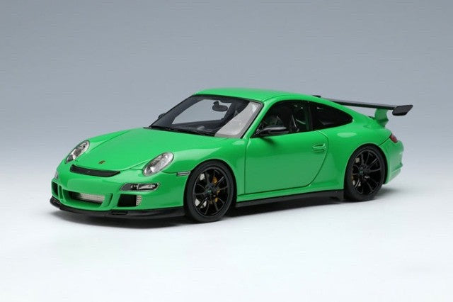 Make Up EIDOLON EM600H 1/43 Porsche 911 GT3 RS Lizard Green 2019