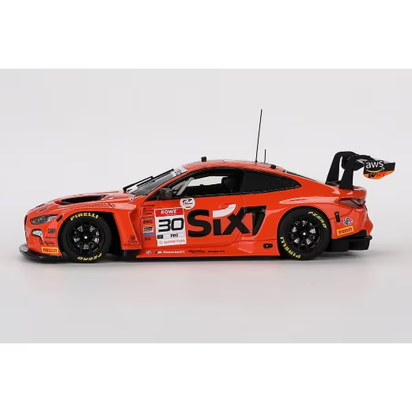 TrueScale TSM430762 1/43 BMW M4 GT3 IGTC Indy 8 Hours 2023 Winning Car BMW Team