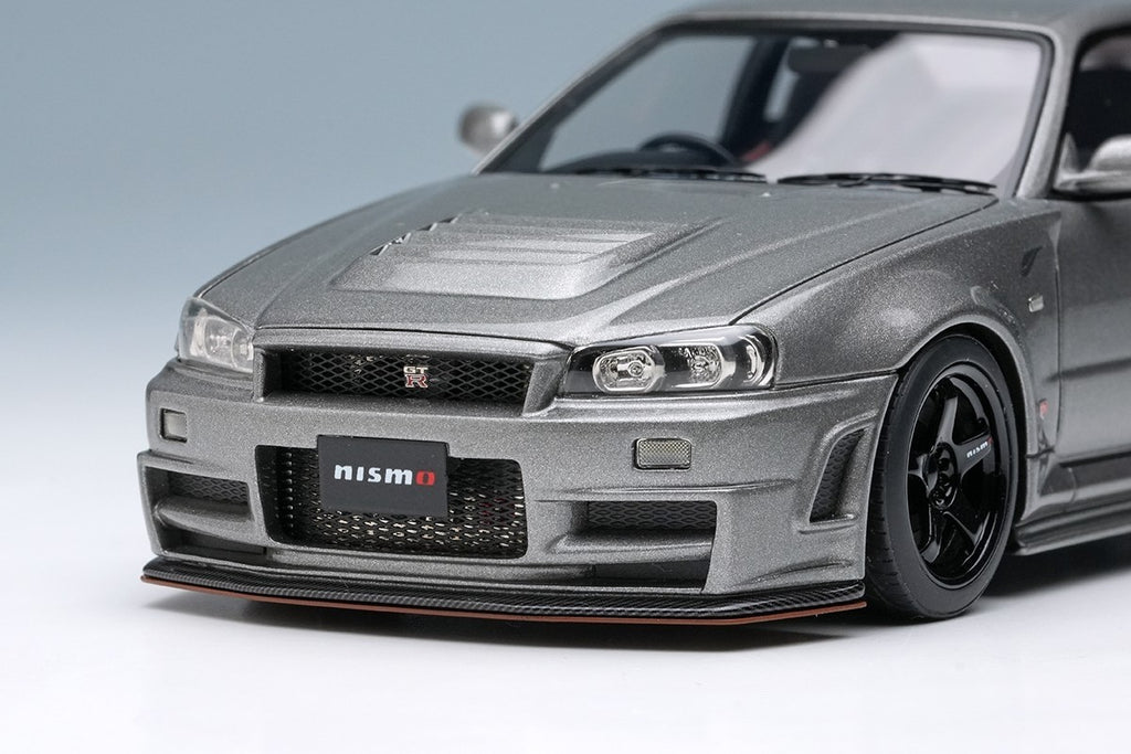 Make Up EIDOLON EM422B 1/43 Nissan Skyline GT-R Nismo BNR34 CRS Dark Gray