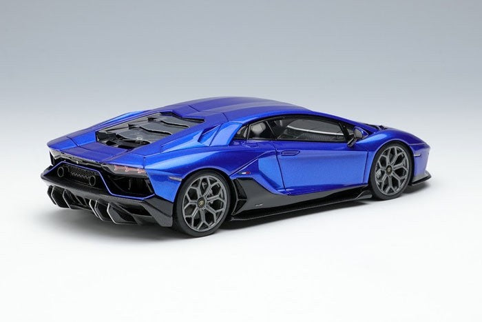 EIDOLON EM632D 1/43 Lamborghini Aventador LP780-4 Ultimae Blue Nethuns Resin