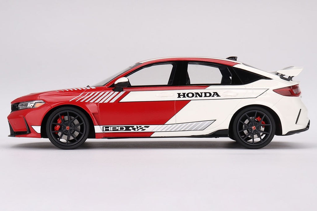 Top Speed TS0525 1/18 Honda Civic Type R 2023 Red #1 IndyCar Pace Car LHD Resin
