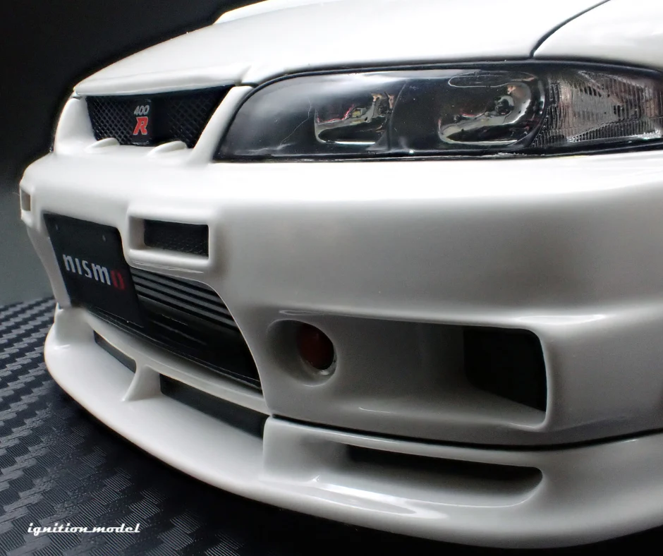 Ignition Model IG3653 1/18 NISMO 400R BCNR33 White Resin Model Car JDM Skyline