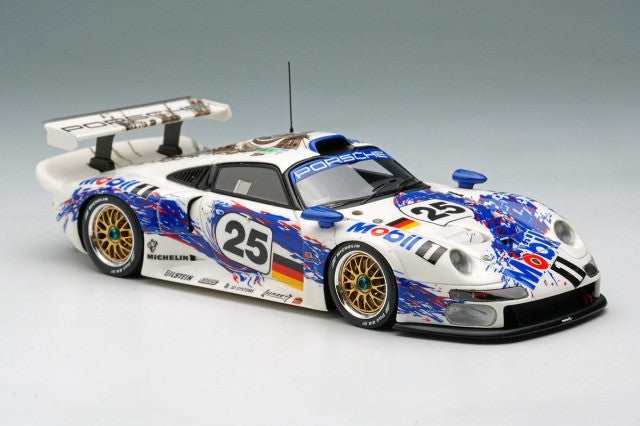 EIDOLON EM328A 1/43 Porsche 911 GT1 Le Mans 1996 No.25 2nd Place