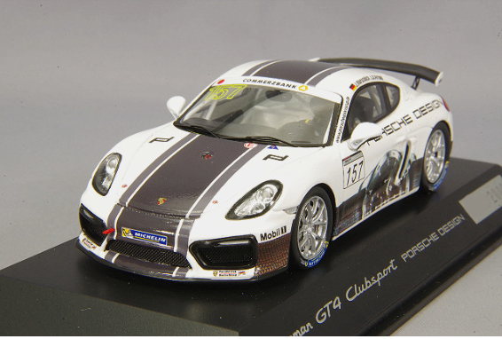 Spark WAP0204150H 1/43 Porsche Cayman GT4 Clubsport 2016 Multi Color Resin