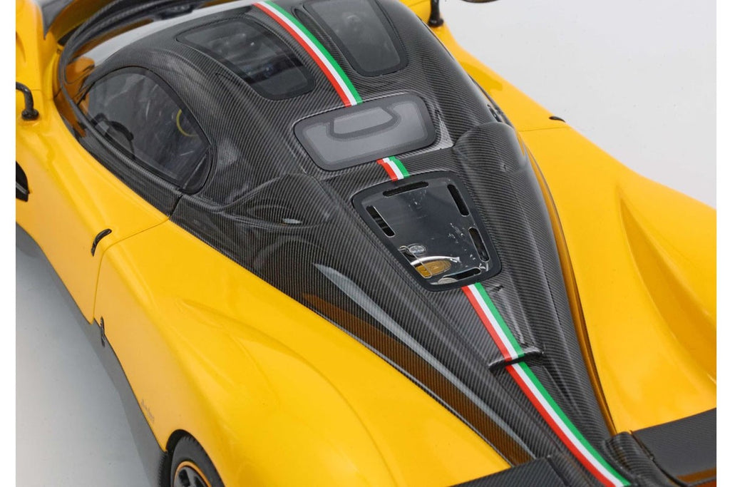 BBR P18223MV 1/18 Pagani Utopia 2022 Giallo Ginevra Yellow Resin Limited 100pcs