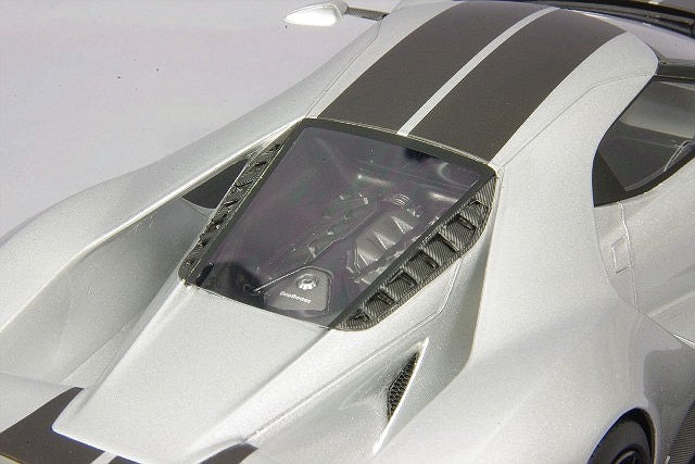 TOP SPEED TS0011 1/18 Ford GT 2015 Chicago Auto Show Silver Resin