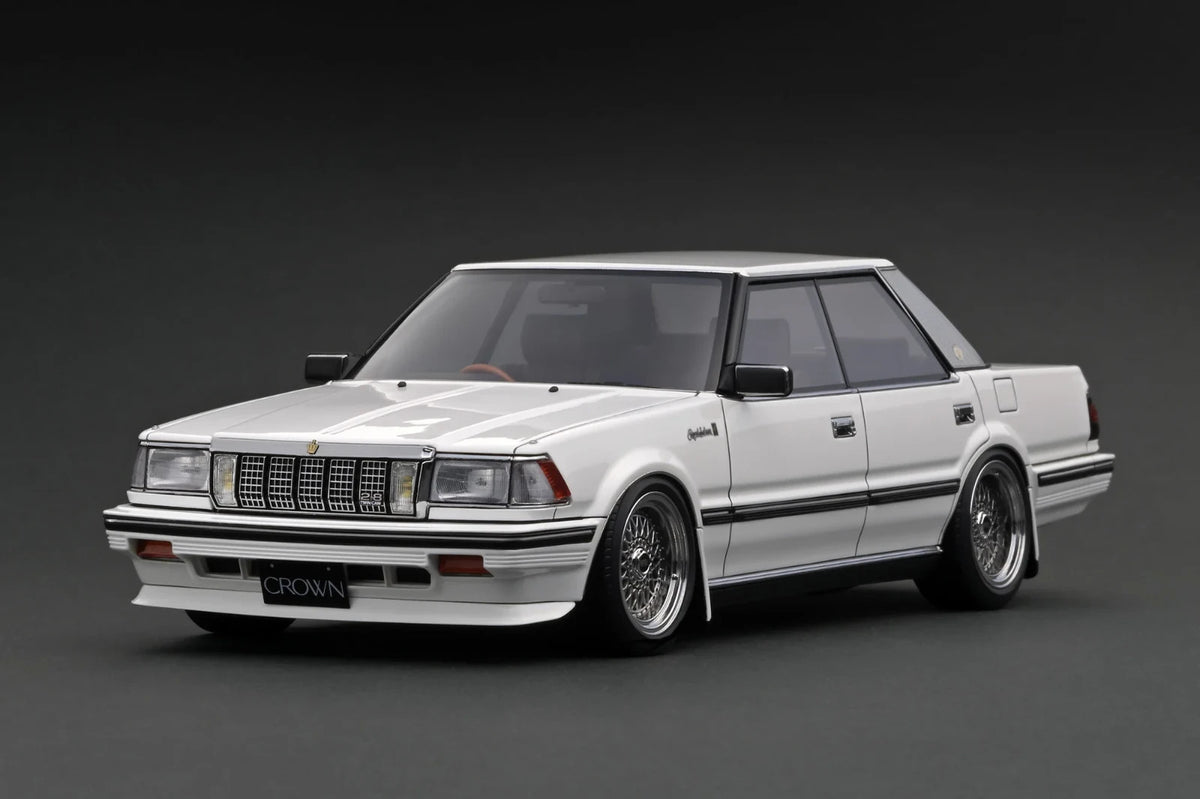 Ignition Model IG3823 1/18 Toyota Crown 2.8 Royal Saloon G White Resin