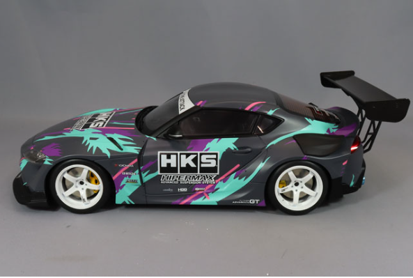 GT Spirit GTS407 1/18 HKS Toyota GR Supra Presentation Gray
