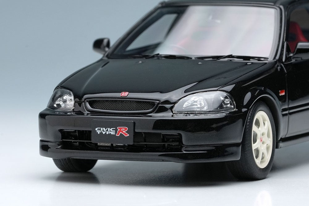 EIDOLON EM480C 1/43 Honda Civic Type R EK9 1997 Starlight Black Pearl Resin