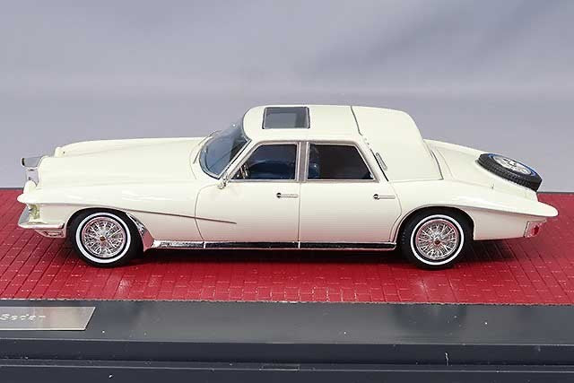 Matrix MX41804082 1/43 Stutz Duplex Sedan Prototype 1971 White Resin