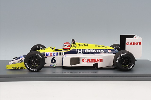 Spark S18S737 1/18 Williams FW11 Brazil GP Winner 1986 #6 Resin