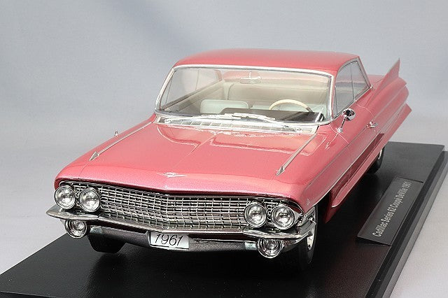 KK Scale KKDC181254 1/18 Cadillac Series 62 Coupe DeVille 1961 Pink