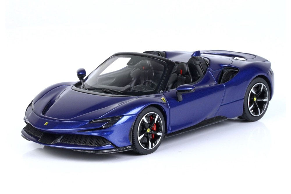 BBR BBRC244B 1/43 Ferrari SF90 Spider Blu Elettrico Metallic Blue Resin Ltd 140