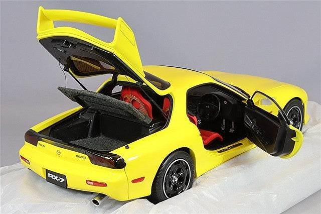 POLER MASTER MODELS PLM22-002-1 1/18 Mazda RX-7 Speed Aspec Yellow