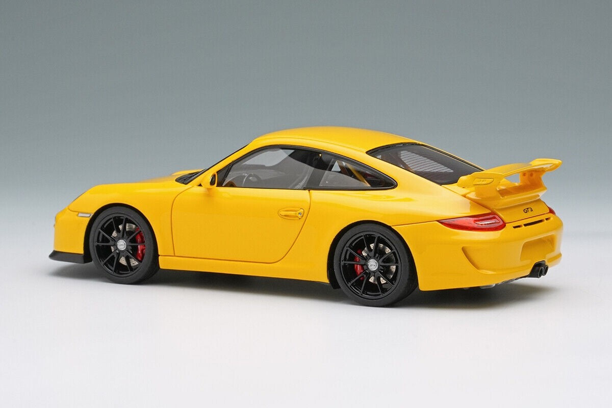 Make Up Eidolon EM721D 1/43 Porsche 911 997.2 GT3 Clubsport 2010 Speed Yellow