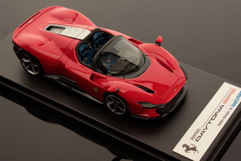 Looksmart LS535SPC 1/43 Ferrari Daytona SP3 2022 Open Roof Rosso Corsa Resin