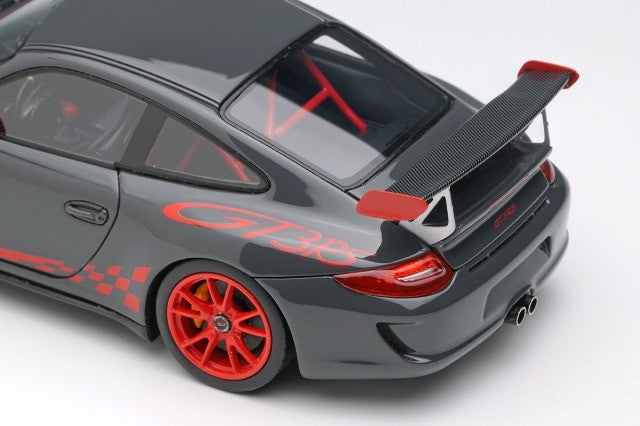 EIDOLON EM603A 1/43 Porsche 911(997.2) GT3 RS 2010 Gray Black / Red Stripe