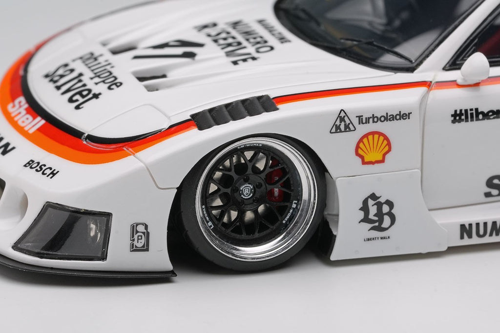 Make Up EIDOLON LB028B 1/43 Mazda FD3S RX-7 White Resin Limited 150pcs