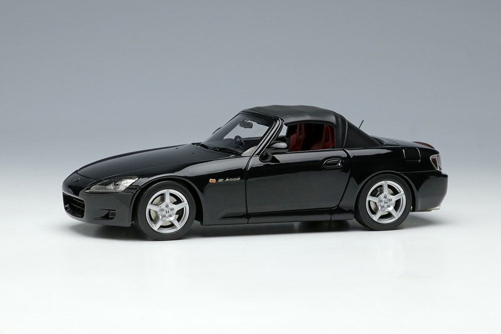 Make Up EIDOLON EM667C 1/43 Honda S2000 AP1 1999 Berlina Black Resin Model Car