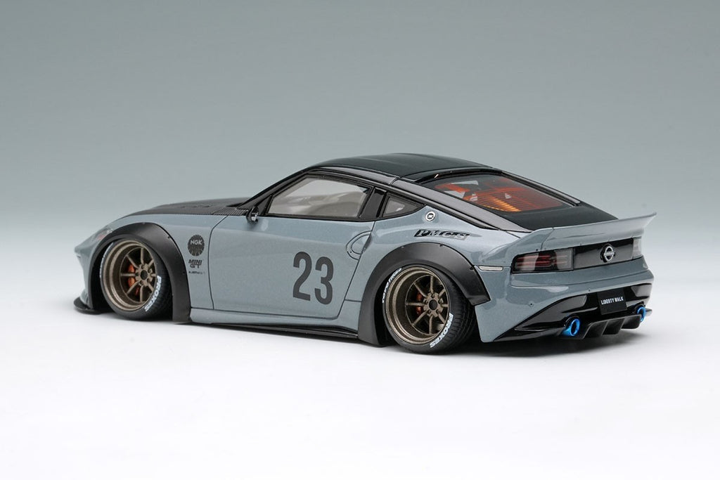 Make Up EIDOLON LB023C 1/43 Nissan Z RZ34 Pearl White LB Nation 8-Spoke Wheels