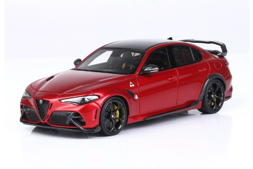 BBR BBRC247A1-21 1/43 Alfa Romeo Giulia GTAm Rosso GTA Yellow Calipers Ltd 140pc