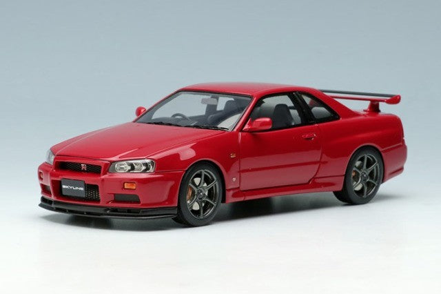 EIDOLON EM462C 1/43 Nissan Skyline GT-R (BNR34) V-Spec 1999 Active Red
