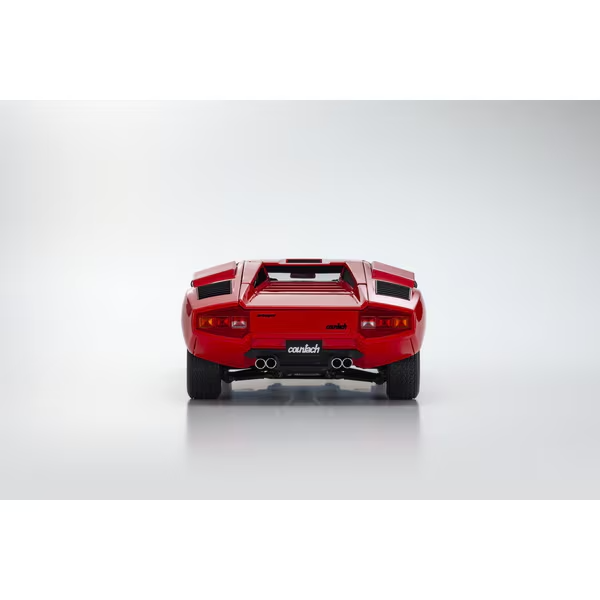 KYOSHO KS08611R 1/12 Lamborghini Countach LP400 Red Diecast Model