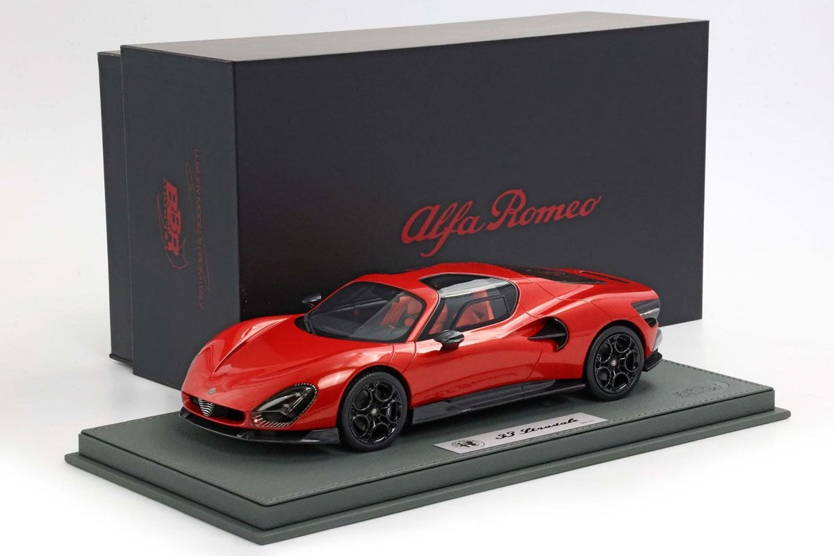 BBR P18264CV 1/18 Alfa Romeo 33 Stradale 2023 Arancione Orange Resin Ltd 233pcs