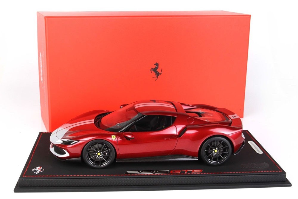 BBR P18211BV 1/18 Ferrari 296 GTB Assetto Fiorano 2021 Rosso Fiorano Ltd 300pcs