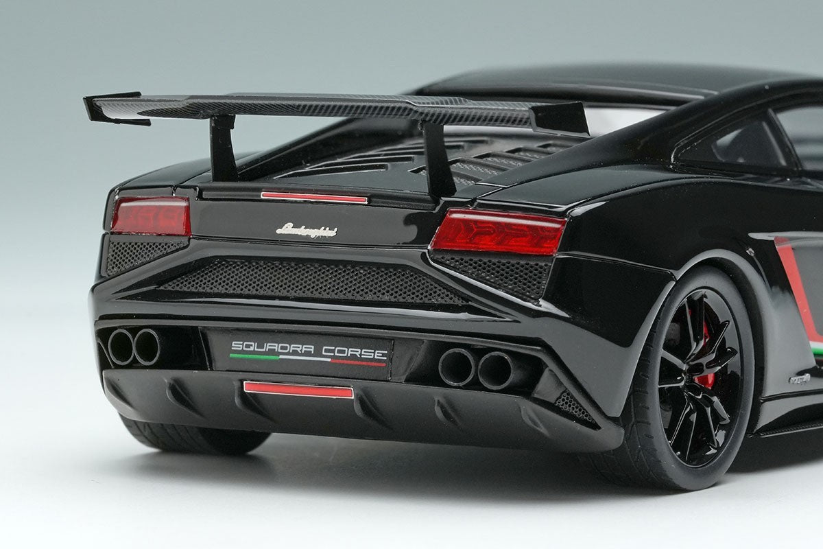 EIDOLON EM670E 1/43 Lamborghini Gallardo LP570-4 Squadra Corse 2014 Black Resin