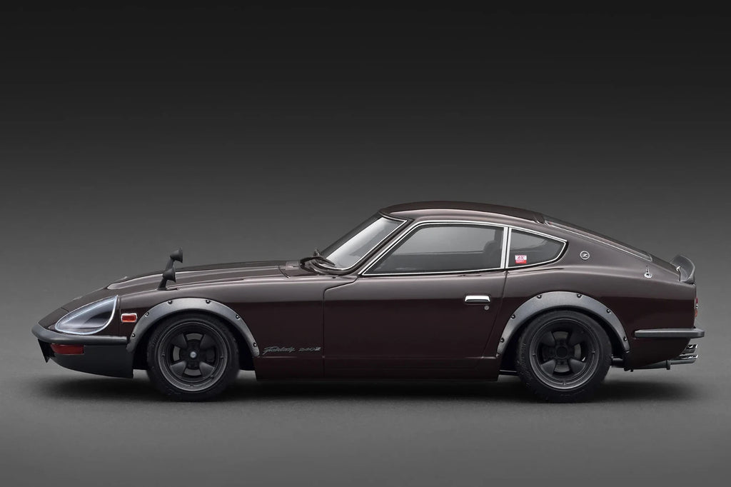 Ignition Model IG3721 1/18 Nissan Fairlady 240ZG HS30 Maroon Resin