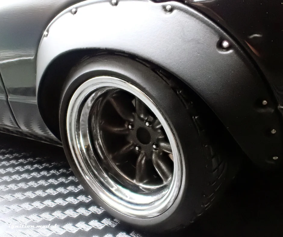Ignition Model IG3728 1/18 Mazda RX-7 (FD3S) PANDEM Black Resin Car