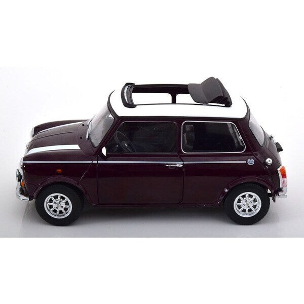 KK Scale KKDC120075L - 1/12 Mini Cooper Sunroof Purple Metallic/White Left-Hand