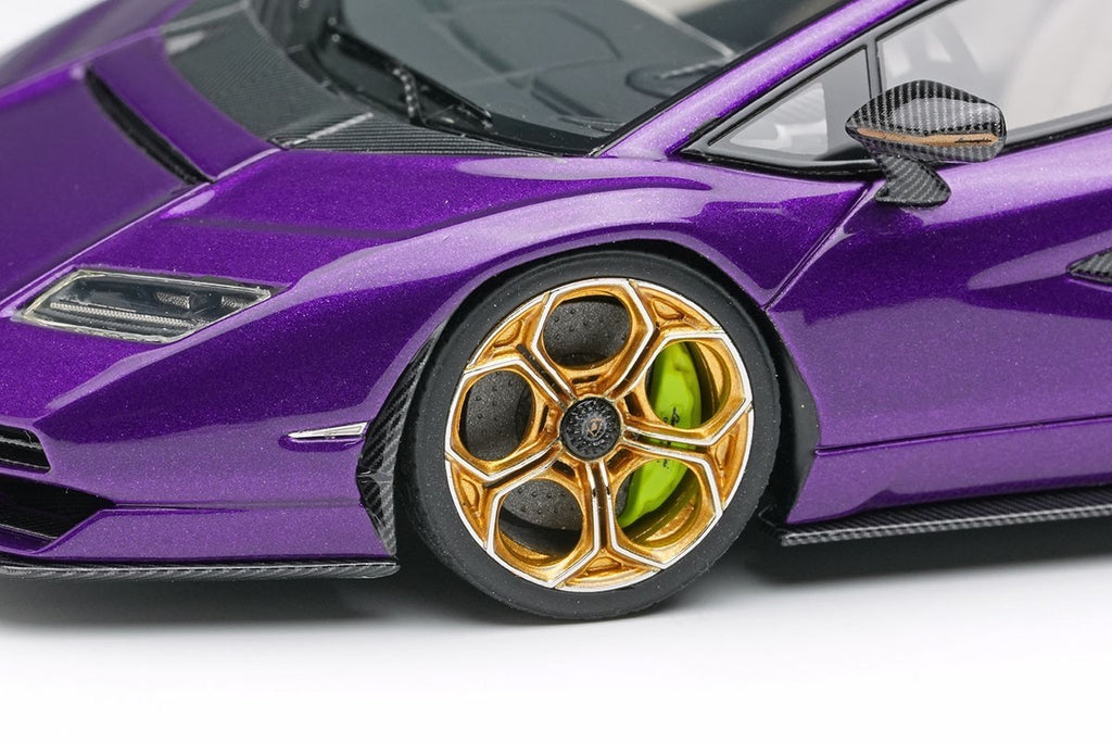 EIDOLON EM740E 1/43 Lamborghini Countach LPI 800-4 2022 Viola Pasifae Resin Car